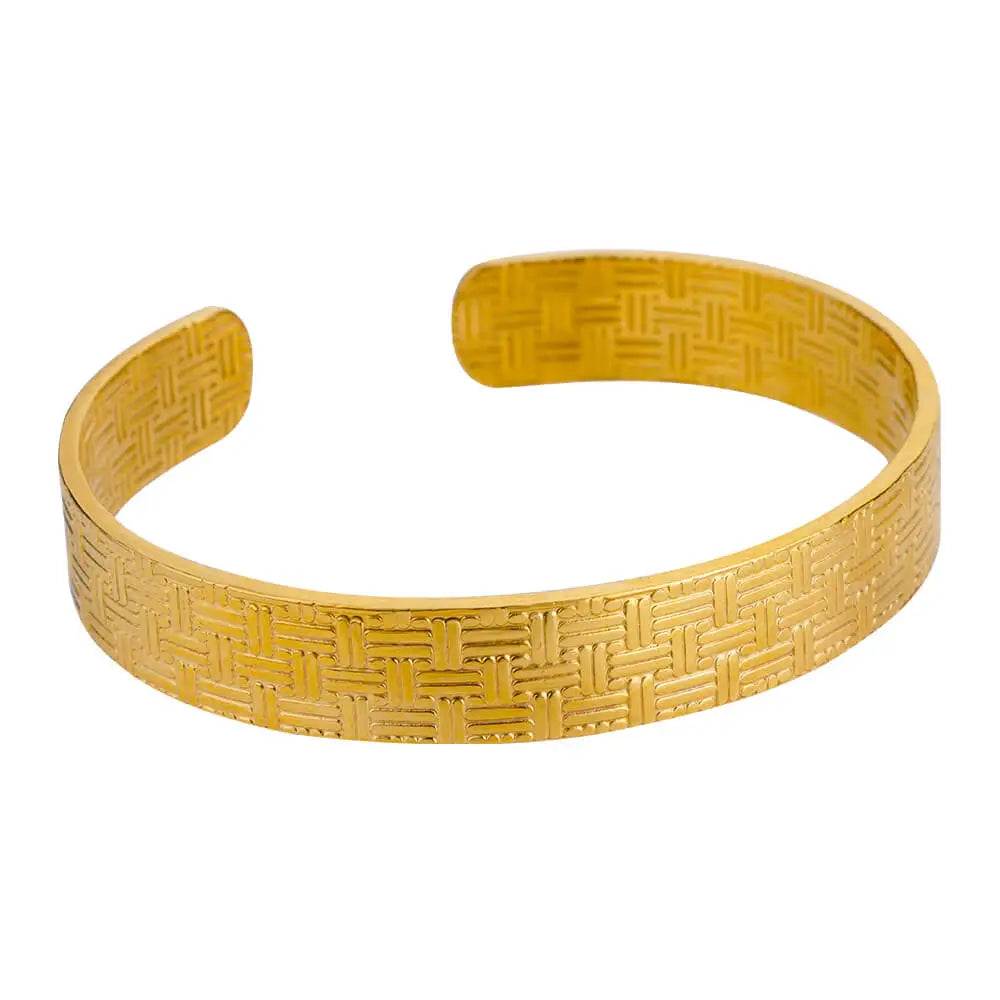 Stainless Steel Bangles Bracelets for women Trendy Aesthetic Opening Bangles Jewelry Wedding Gift pulseras mujer bijoux