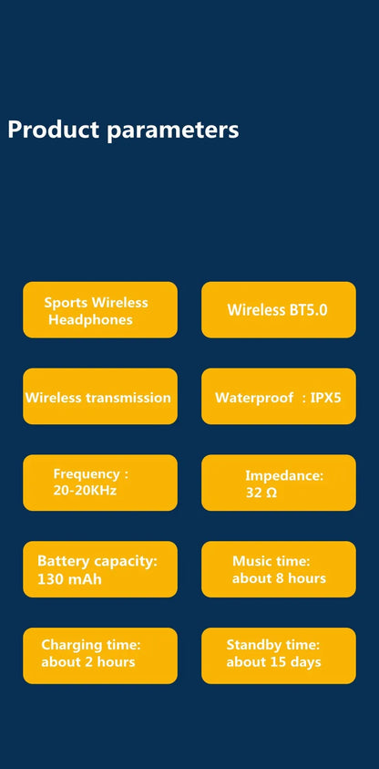 K58 Wireless Earphones Bluetooth 5.3 Neckband Headphones Gaming LED Display HIFI Headset Sports TWS Earbuds With Mic TF Card