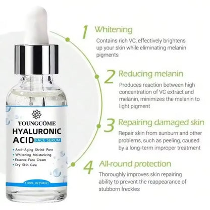 Hyaluronic Acid Brightens Skin Tone Shrinks Facial Hydrating Dry Skin Making Your Skin Smooth Korean Skin Care Products