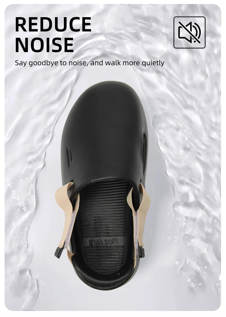 Men's thick-soled summer outdoor anti-slip soft-bottomed sandals