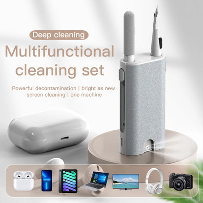 5 in 1 Earphone Case Cleaning Pen with Spray Port Portable Computer Keyboard Cleaner Multifunctional Accessories for Airpods 3