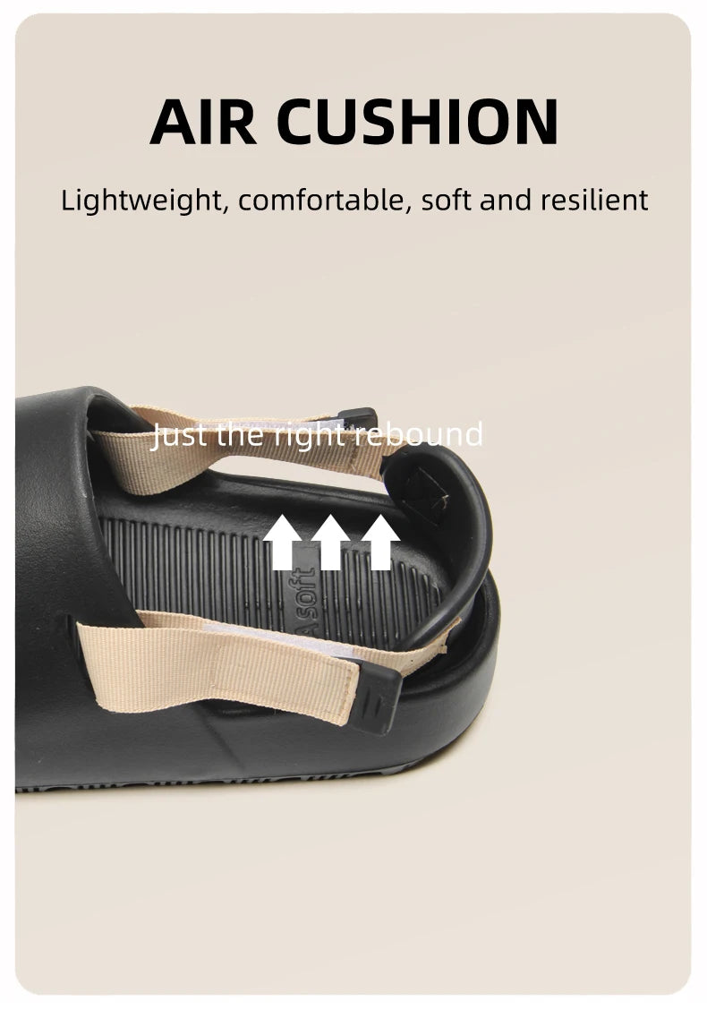 Men's thick-soled summer outdoor anti-slip soft-bottomed sandals