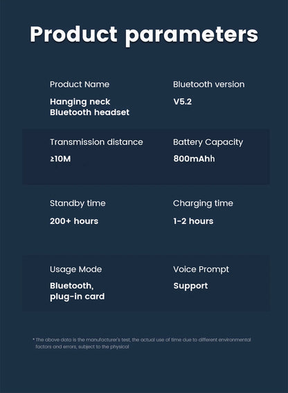 K58 Wireless Earphones Bluetooth 5.3 Neckband Headphones Gaming LED Display HIFI Headset Sports TWS Earbuds With Mic TF Card