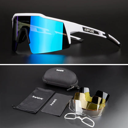 Polarized Cycling Sunglasses Outdoor Bicycle Glasses Men MTB Cycling Glasses Women Road Bike Glasses UV400 Bicycle Sunglasses