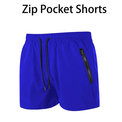 Mens Swim Trunks with Zipper Pockets Mesh Liner Summer Beach Board Shorts Quick Dry Swimming Bathing Suit Swimsuit Swimwear