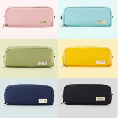 Large Capacity Pencil Case Kawaii Cute Pencil Cases Student Pen Case Big School Supplies Stationery Pencil Bags Box Pencil Pouch