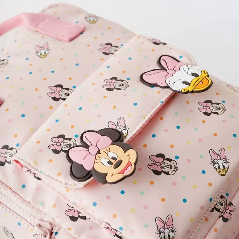 Fashion Children Bags Baby Minnie Mouse Printed Backpack Kindergarten Cartoon Schoolbag