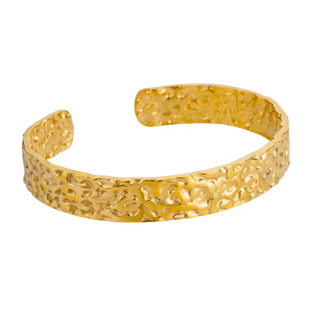 Stainless Steel Bangles Bracelets for women Trendy Aesthetic Opening Bangles Jewelry Wedding Gift pulseras mujer bijoux