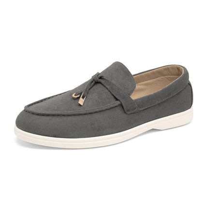 2025 New Men's Slip On Loafers Lightweight Breathable Flats Non Slip Comfort Tassels Fashion Daily Casual Outdoor Walking Shoes