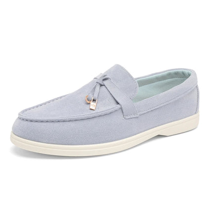 2025 New Men's Slip On Loafers Lightweight Breathable Flats Non Slip Comfort Tassels Fashion Daily Casual Outdoor Walking Shoes