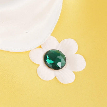 Game Princess Daisy Cosplay Costume Girls Cute Lolita LED Light Flashing Dress Fancy Halloween Carnival Wig Uniforms Clothing