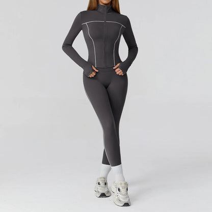 Yoga Set 2/3PCS Sports Outfits Women Clothes Fitness Tracksuit Gym Legging Workout Long Sleeved Female Bra Yoga Suit Sportswear