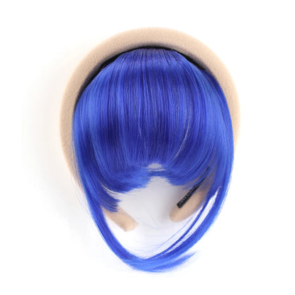 Front Hair Bangs Hair Synthetic Extensions With Magic Paste hair Bands Bangs Wigs Synthetic Wigs Headband for Halloween