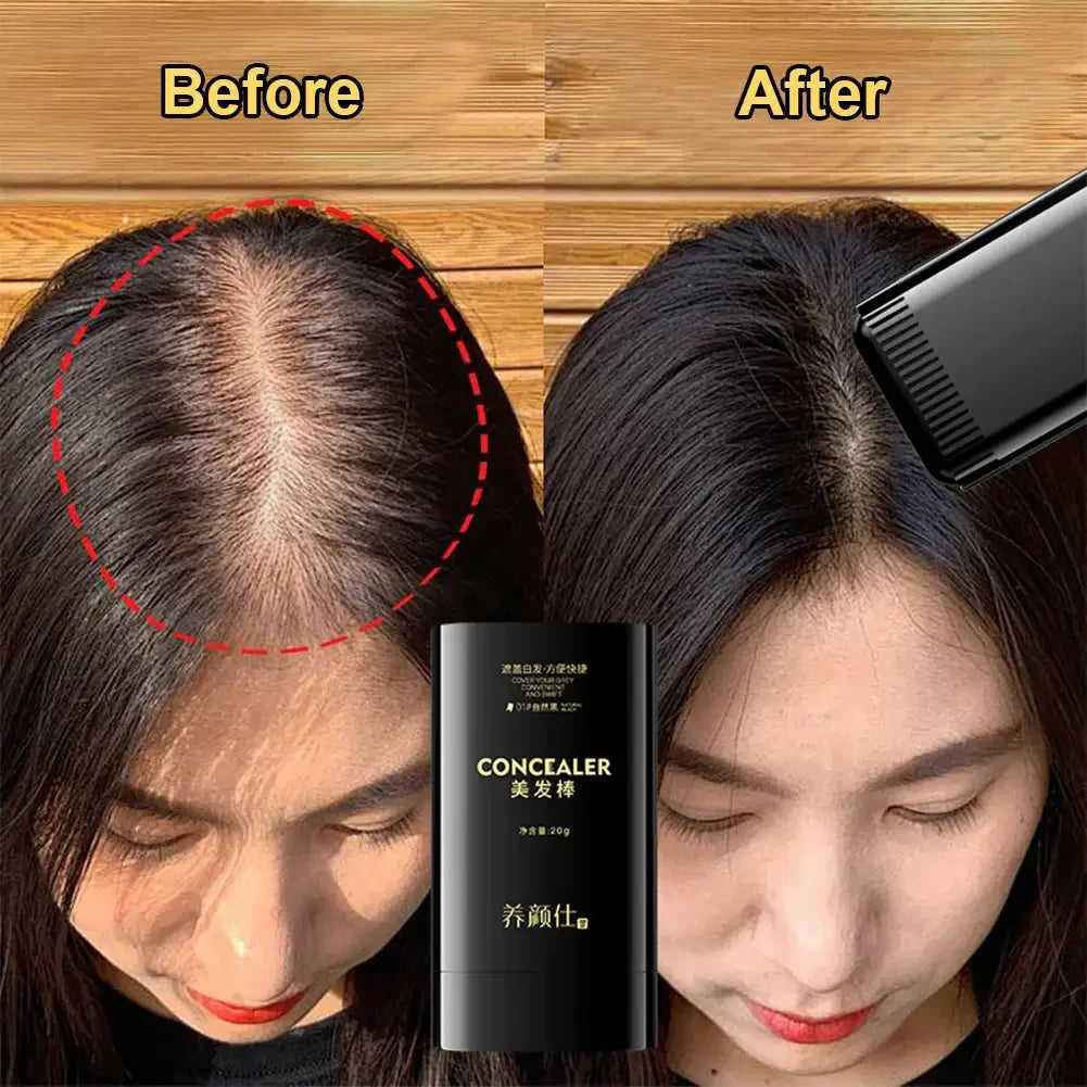 1PC Hair Comb Hair Color Comb Black Hair Disposable Hair Color Pen Hair Color Stick Temporary Cover Gray Hair Covering Artifacts