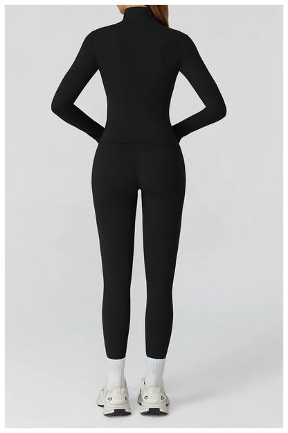 Yoga Set 2/3PCS Sports Outfits Women Clothes Fitness Tracksuit Gym Legging Workout Long Sleeved Female Bra Yoga Suit Sportswear