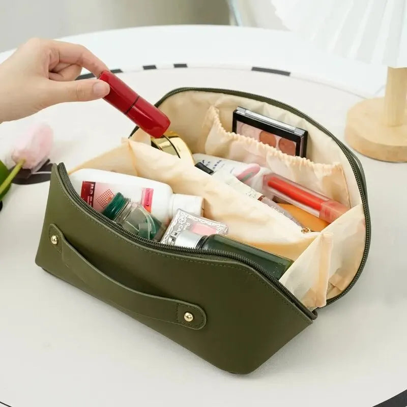 Makeup Organizer Female Toiletry Kit Bag Make Up Case Storage Pouch Luxury Lady Box, Cosmetic Bag, Organizer Bag For Travel Zipp
