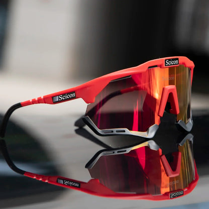 SCICON Polarized Cycling Glasses Mountain Bicycle Glasses Road Bike Cycling Eyewear Men Women Outdoor Sports Cycling Sunglasses