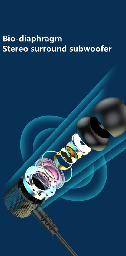 K58 Wireless Earphones Bluetooth 5.3 Neckband Headphones Gaming LED Display HIFI Headset Sports TWS Earbuds With Mic TF Card