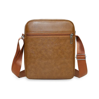 Men's Genuine Leather Crossbody Shoulder Bags High quality Tote Fashion Business Man Messenger Bag Leather Bags fanny pack