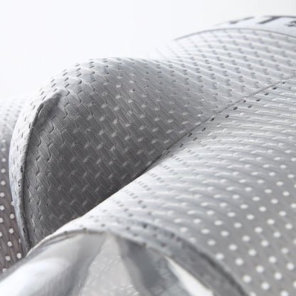 Breathable Mesh Youth Boxer Shorts Letter Print Belt Mens Underwear UltraThin Quick Drying Underpants Seamless Male Boxer Briefs