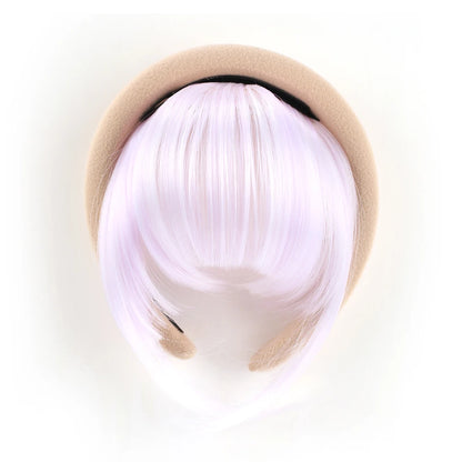 Front Hair Bangs Hair Synthetic Extensions With Magic Paste hair Bands Bangs Wigs Synthetic Wigs Headband for Halloween