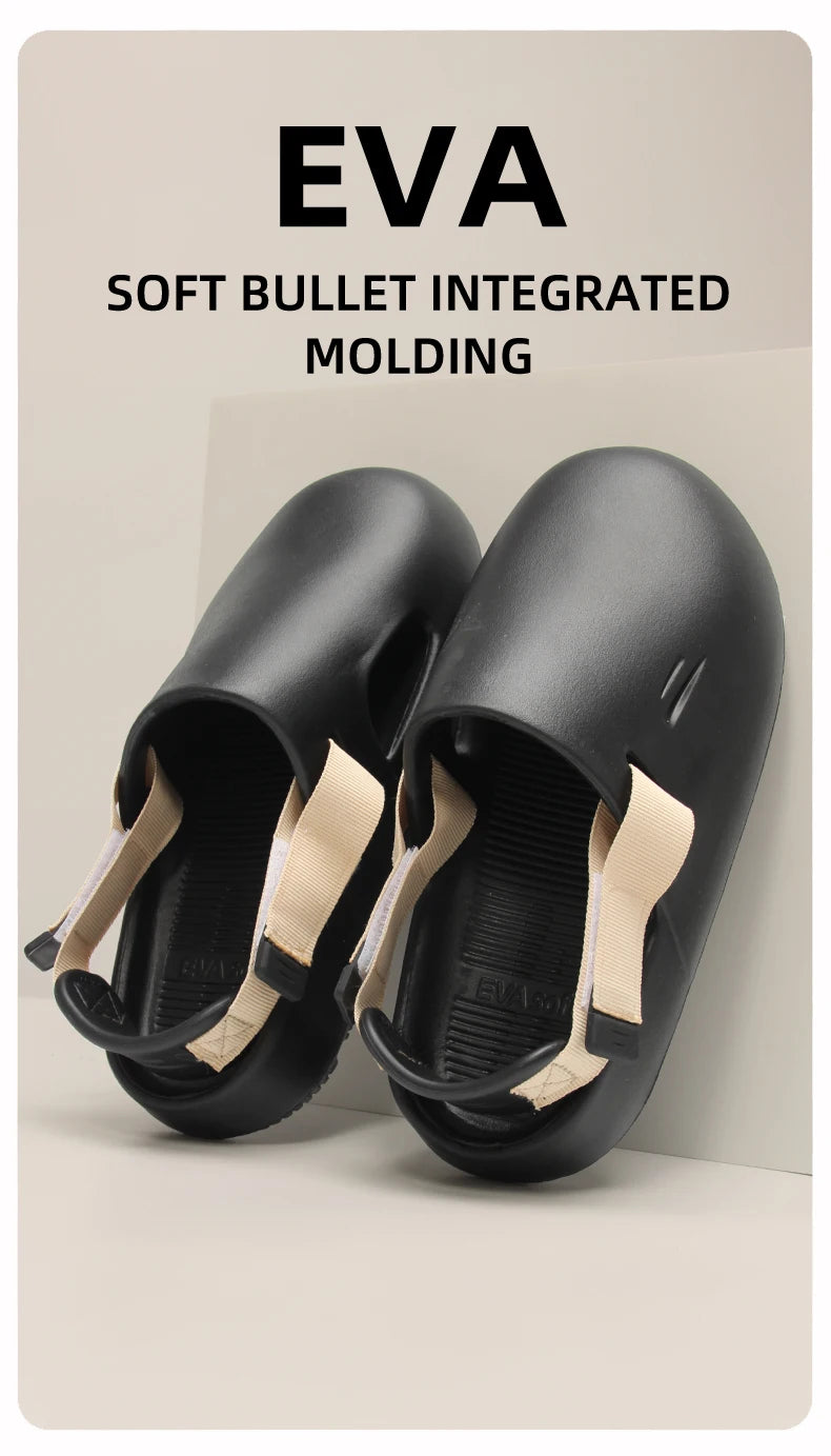 Men's thick-soled summer outdoor anti-slip soft-bottomed sandals