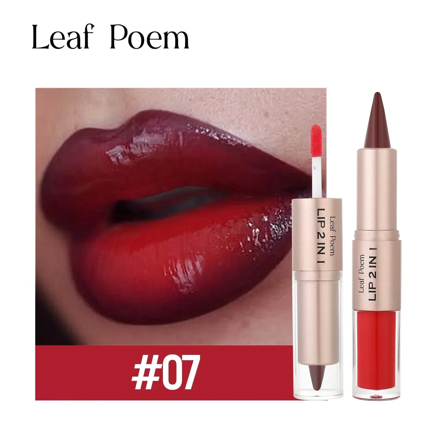 Tapered Lip Liner Lipstick Pen Matte Black Brown Velvet Lipstick Outline Contour Lipliner Water Mirror Moisturizing Lipgloss