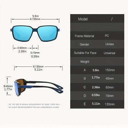 Classic polarized sports sunglasses unisex ideal for driving, fishing, hiking, giving away, UV400