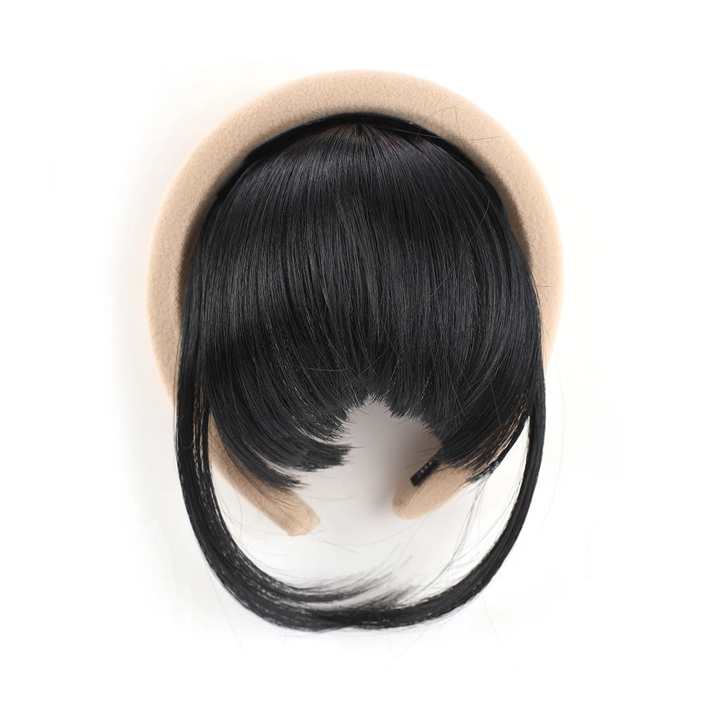 Front Hair Bangs Hair Synthetic Extensions With Magic Paste hair Bands Bangs Wigs Synthetic Wigs Headband for Halloween