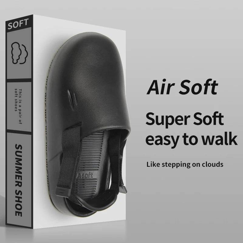 Men's thick-soled summer outdoor anti-slip soft-bottomed sandals