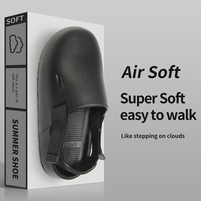 Men's thick-soled summer outdoor anti-slip soft-bottomed sandals