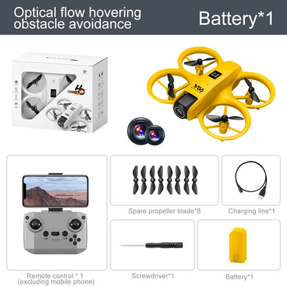 V66 Mini Drone 4K Profession HD Wide Angle Camera WiFi FPV RC Dron Height Keep Helicopter Foldable Quadcopter Kids Toys Gift 4DR