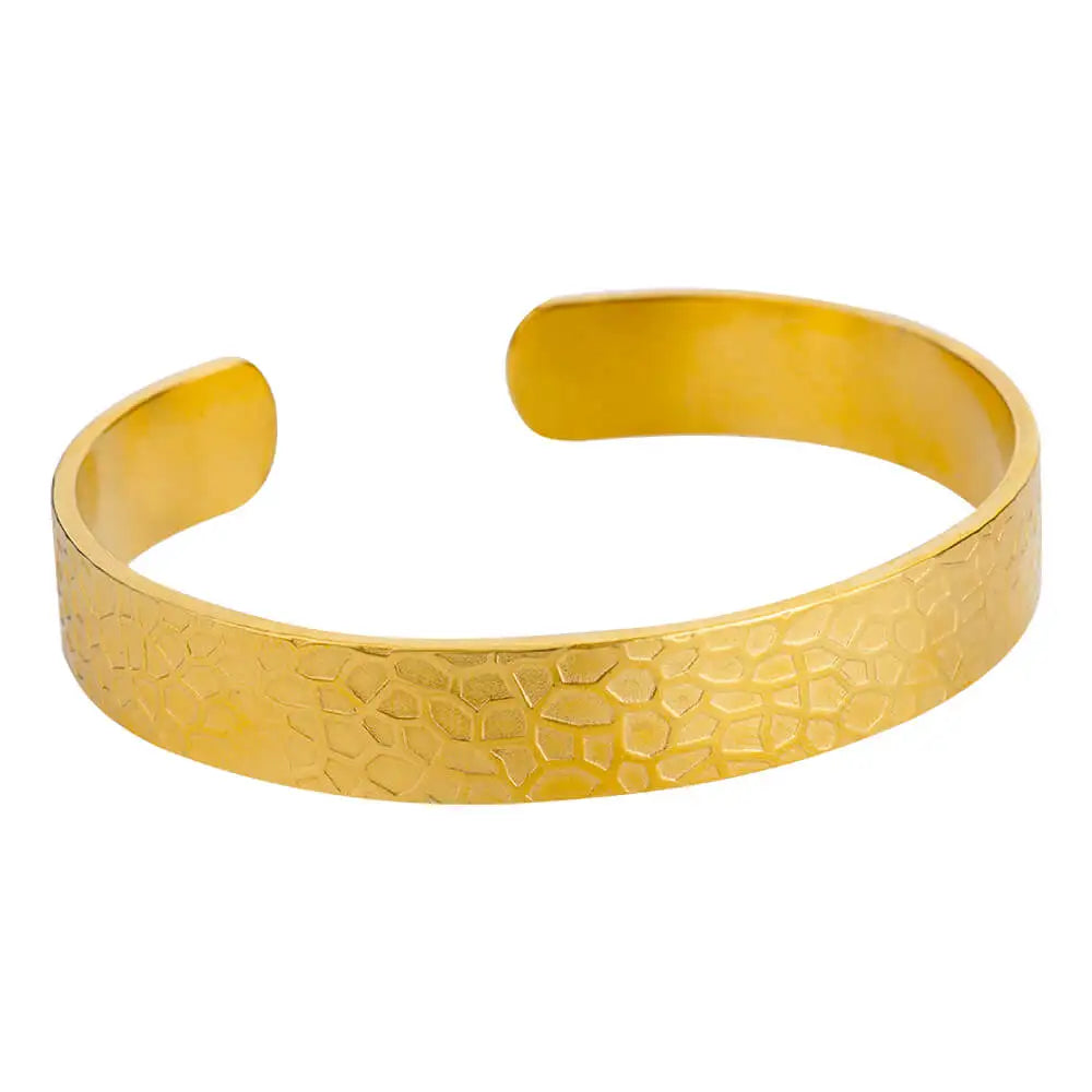 Stainless Steel Bangles Bracelets for women Trendy Aesthetic Opening Bangles Jewelry Wedding Gift pulseras mujer bijoux