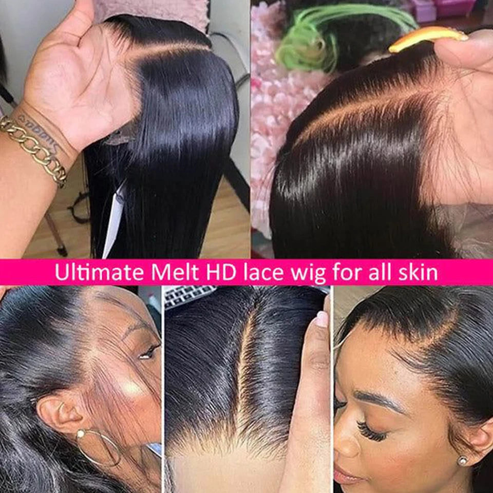 Malaysia Body Wave Transparent Wear To Go 13*5*2 T Lace Wig Human Hair Wigs On Sale Clearance Lace Front Wig For Women