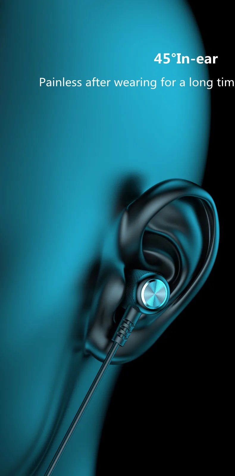 K58 Wireless Earphones Bluetooth 5.3 Neckband Headphones Gaming LED Display HIFI Headset Sports TWS Earbuds With Mic TF Card