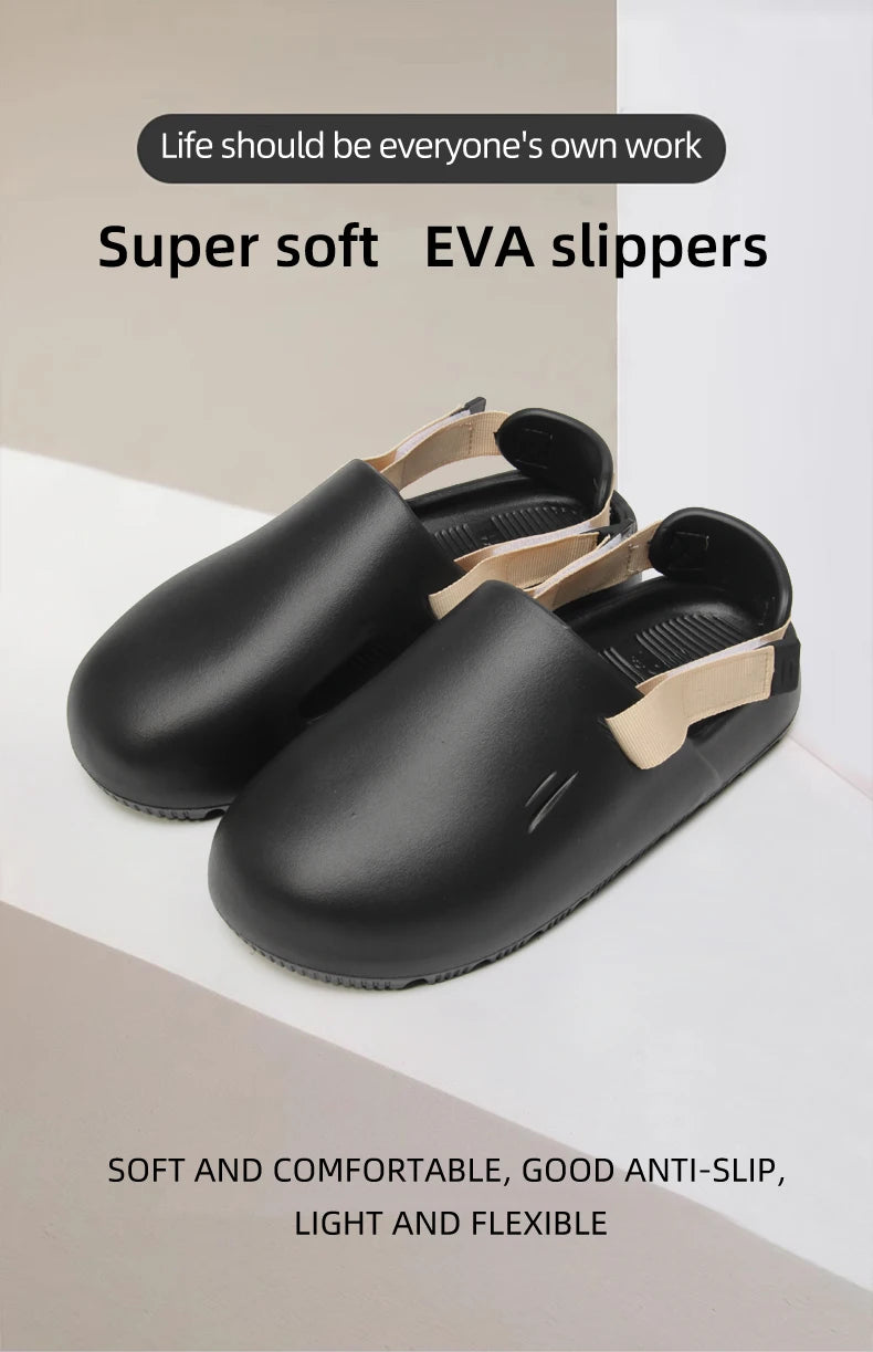 Men's thick-soled summer outdoor anti-slip soft-bottomed sandals