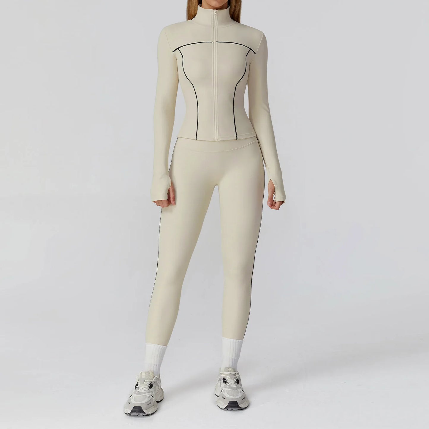 Yoga Set 2/3PCS Sports Outfits Women Clothes Fitness Tracksuit Gym Legging Workout Long Sleeved Female Bra Yoga Suit Sportswear