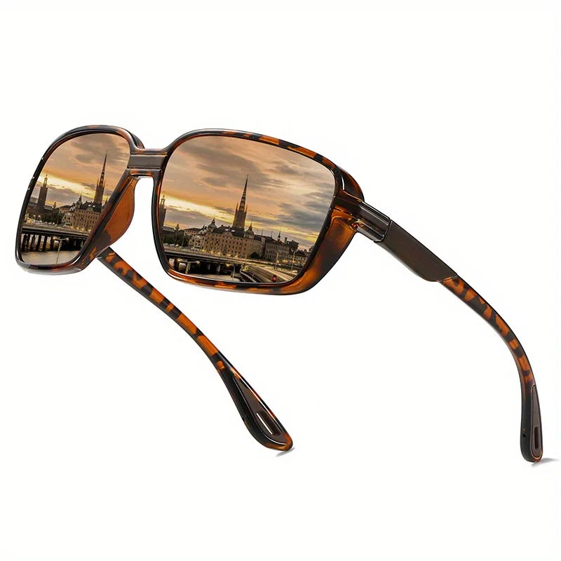 Classic polarized sports sunglasses unisex ideal for driving, fishing, hiking, giving away, UV400