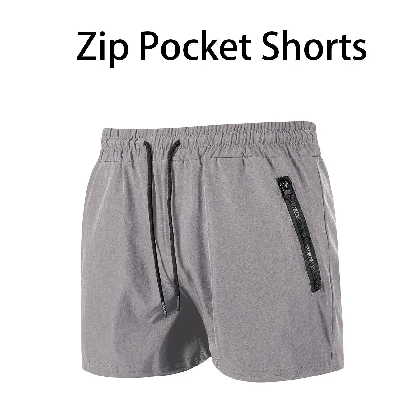 Mens Swim Trunks with Zipper Pockets Mesh Liner Summer Beach Board Shorts Quick Dry Swimming Bathing Suit Swimsuit Swimwear