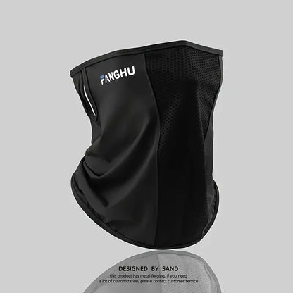 1Pcs Summer Ice Silk Cycling Masks Hanging Ear Breathable Anti-UV Face Scarf Neck Cover for Outdoor Hiking Sunscreen Balaclava