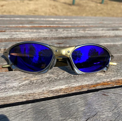 MTB Man Polarized Sunglasses Cycling Glasses UV400 Fishing Sunglasses Metal Bicycle Goggles Cycling Eyewear Riding Glasses H8-7