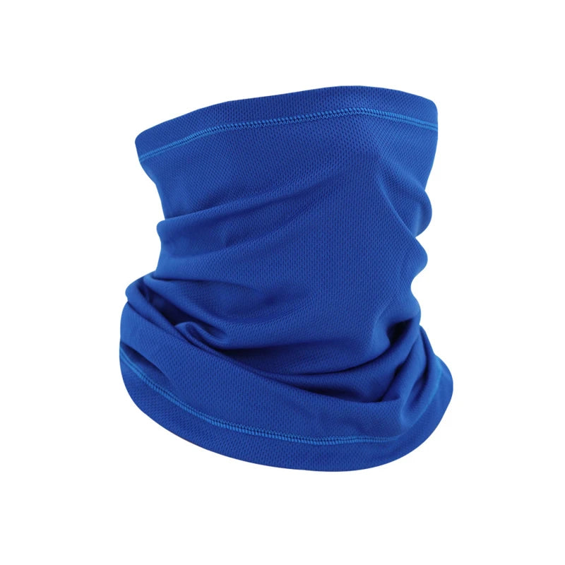 Men Windproof Neck Gaiter Elastic Tube Scarf Ear Cover Male Head Scarves Half Face Sun Ring Headscarf Headband Bandana