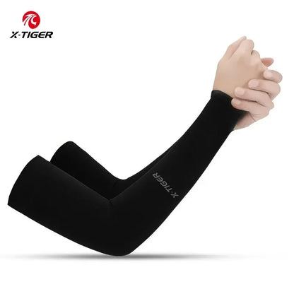 X-TIGER Ice Silk Arm Sleeves Sports Cycling Outdoor Travel Fitness Arm Sleeves Gloves Sleeves Arm Sleeves Cycling Accessories