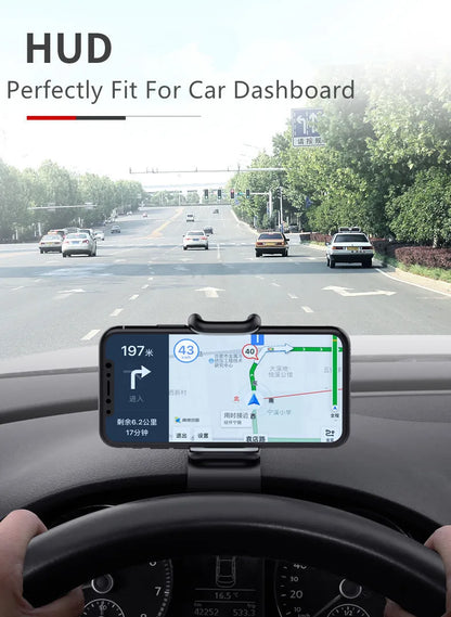 Suporte giratório 360 para celular automotivo, suporte universal para painel de carro, suporte para aderência automática, suporte fixo para celular