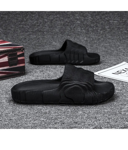 Indoor Outdoor Slippers For Men Women Summer Platform Shoes Soft EVA Anti-slip Couples Bathroom Beach Slides Leisure Sandals