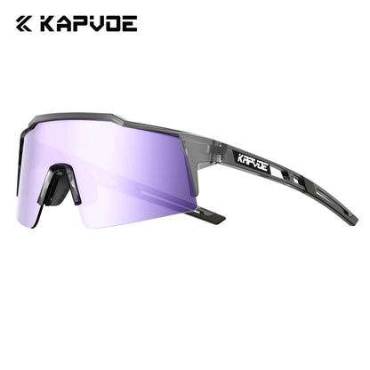 Kapvoe Bike Sunglasses Cycling Glasses for Man MTB Goggles Women Outdoor Camping Hiking Sports  UV400 Riding Bicycle Eyewear
