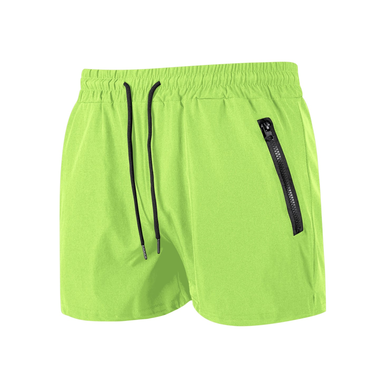 Mens Swim Trunks with Zipper Pockets Mesh Liner Summer Beach Board Shorts Quick Dry Swimming Bathing Suit Swimsuit Swimwear