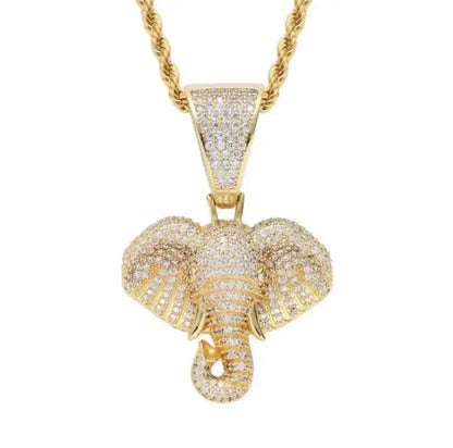 Hip-Hop Ak-47 Rifle Gun Pendant Necklace Men\'s Personalized Street Hip-Hop Rock Rap Party Jewelry