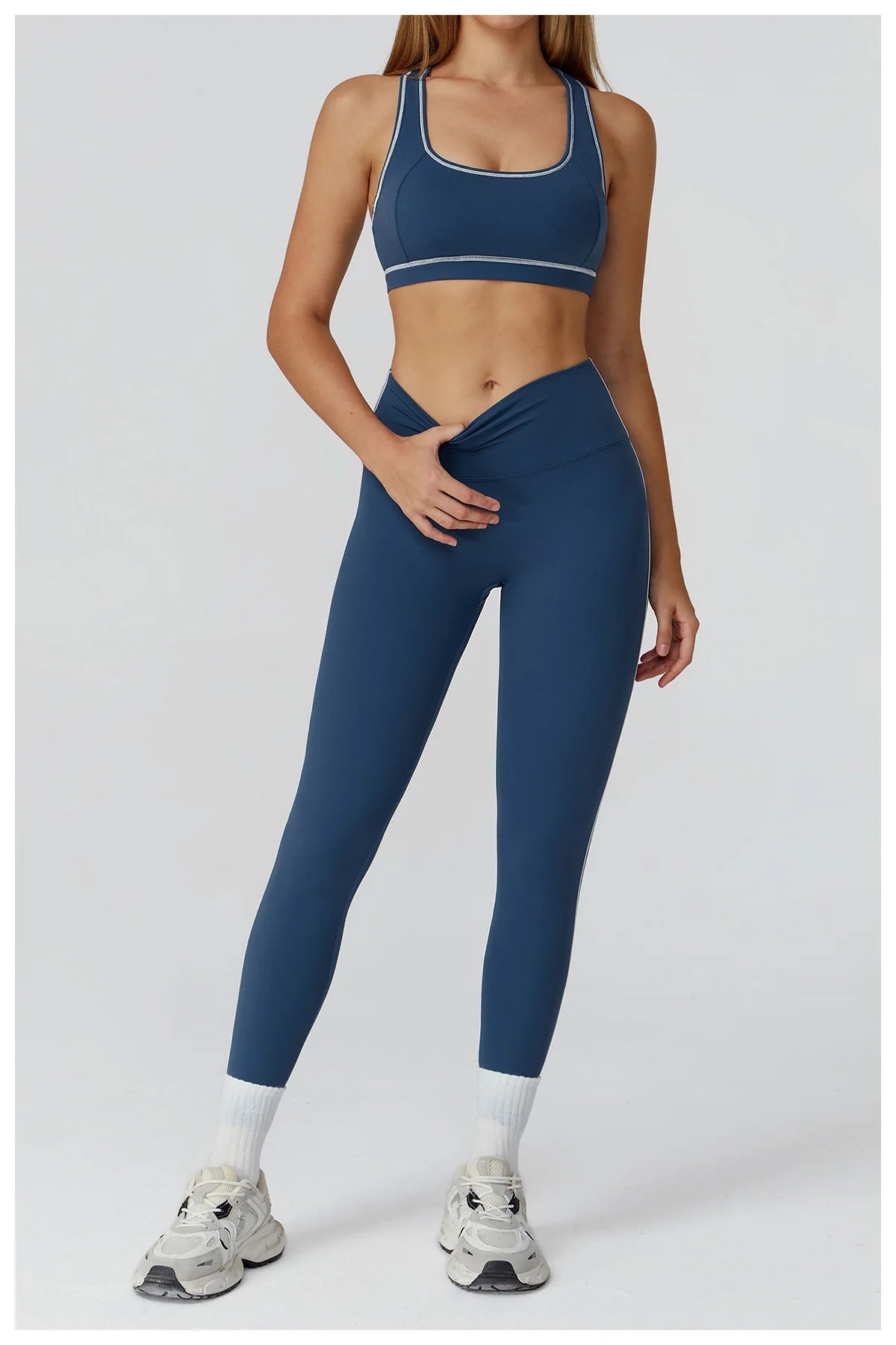 Yoga Set 2/3PCS Sports Outfits Women Clothes Fitness Tracksuit Gym Legging Workout Long Sleeved Female Bra Yoga Suit Sportswear