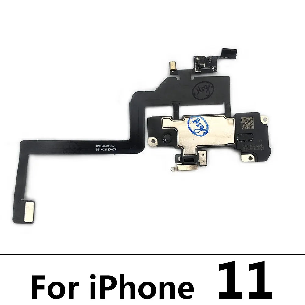 Proximity Light Sensor Flex For Iphone X XR XS Max 11 12 Pro Max MIni Ear Speaker Earpiece Earphone Flex Cable